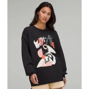 Lululemon Team Canada Justin Broadbent perfectly oversized crewneck Sweater, 8